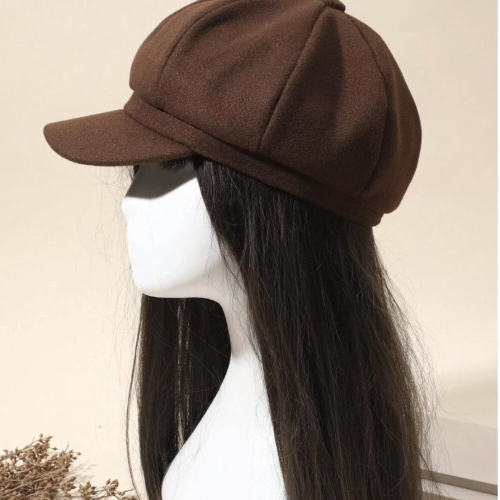 Baker Boy Cap Brown - Picture 3 of 4